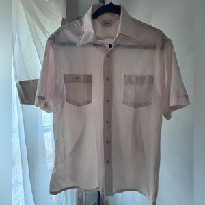 60s/70s Men’s Polyester Buttondown